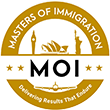 Logo of Masters of Immigration for intelligent practice with AI